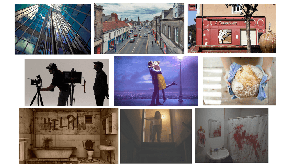 Done Before mood board with location, light, character, and atmosphere references