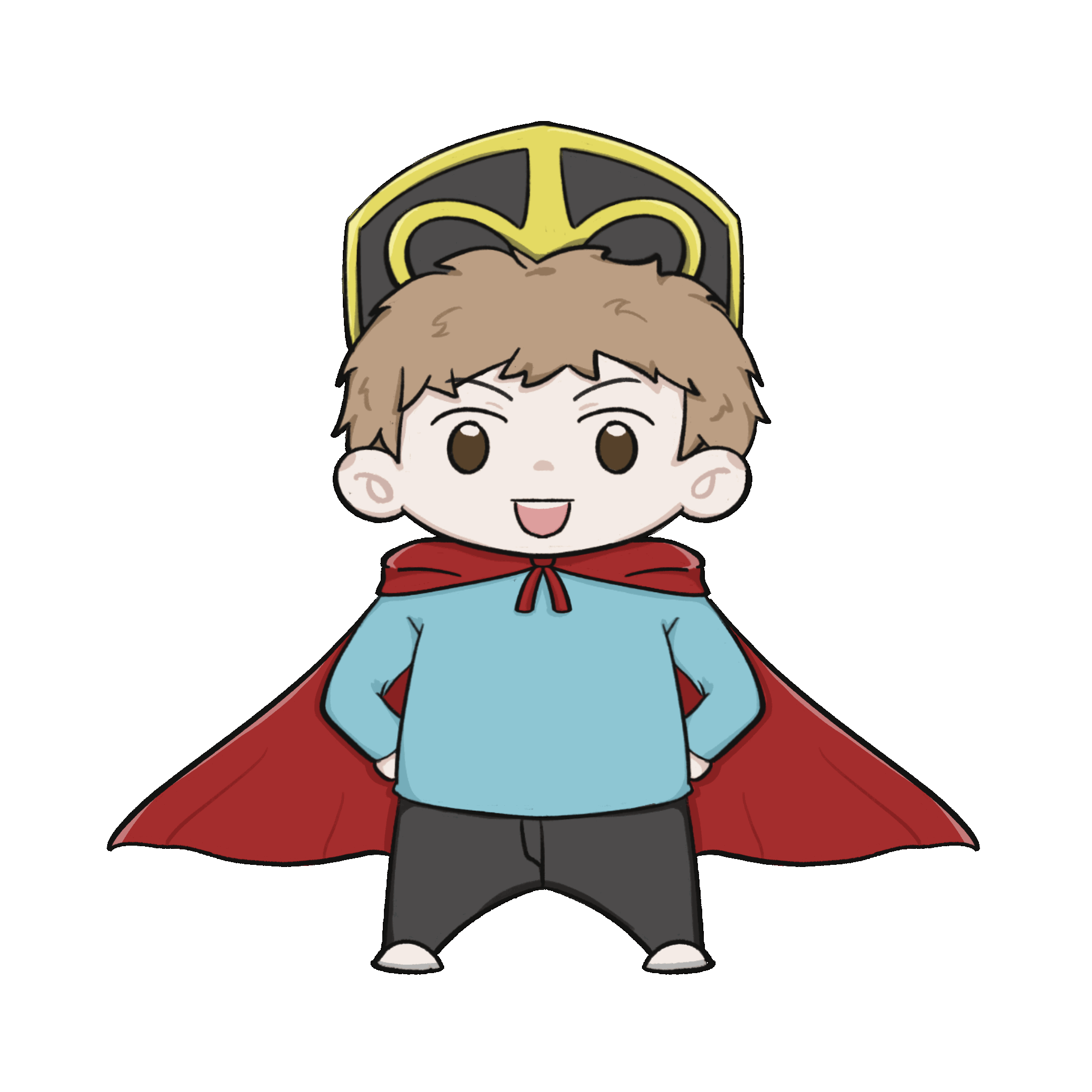 The Young Explorer child superhero character
