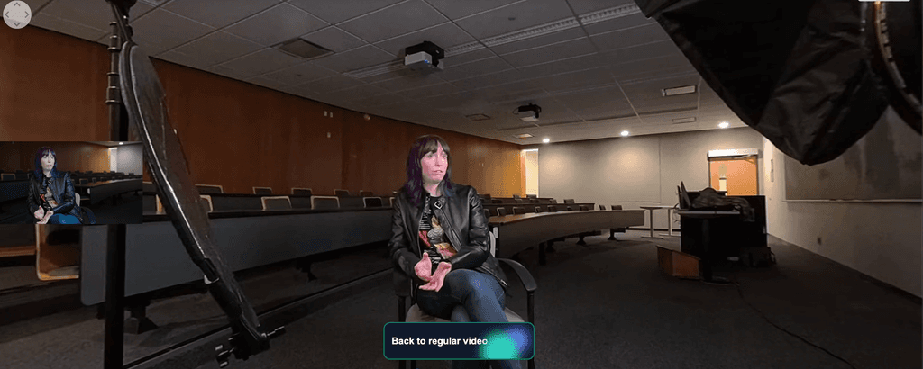 360 view revealing the whole interview room