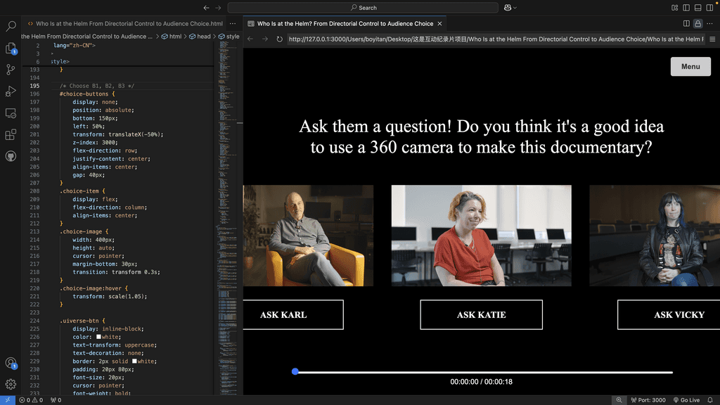 Version 3 — final build with YouTube embeds